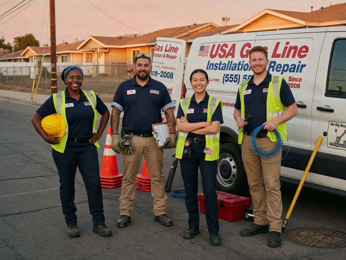 Gas Line Installation company in Springs, PA